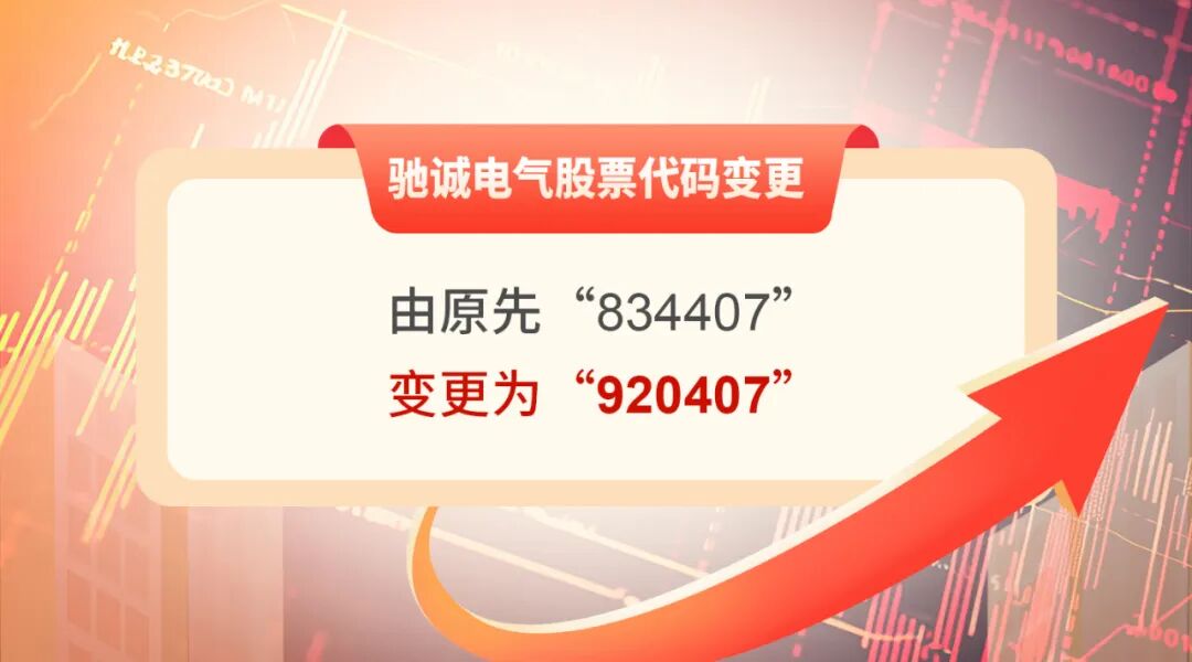 驰诚电气:代码焕新启航 920407开启北交所新篇章
